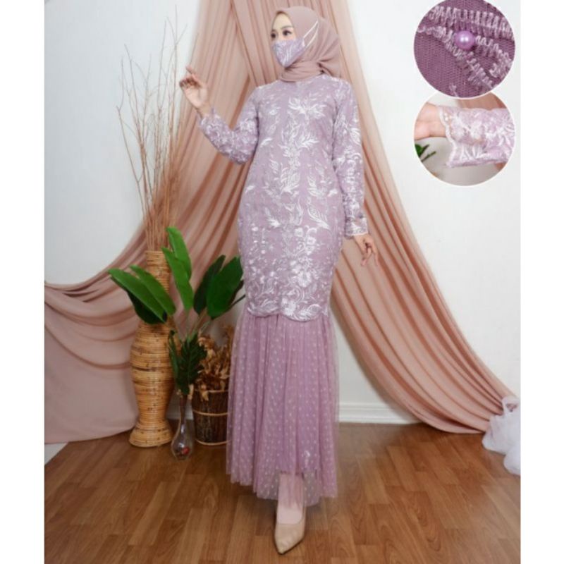 Gamis Duyung Tutu Dott / Kebaya Modern / Gamis / Gamis Duyung / Gamis Modern / Kebaya Wisuda