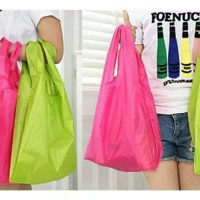 Bagcu Shopping Bag / Kantong Belanja Lipat Serbguna Bagcu