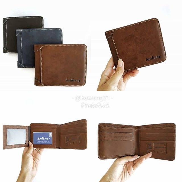 Dompet Pria Lipat DP22 Saku Leather Wallet Impor Modis