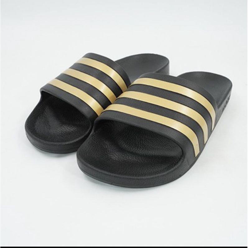 sandal adidas adilette original aqua black gold EG1758