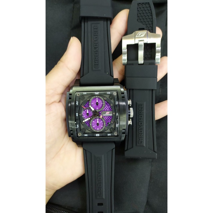 Jam Tangan Pria Chronoforce CF-5332MB Original