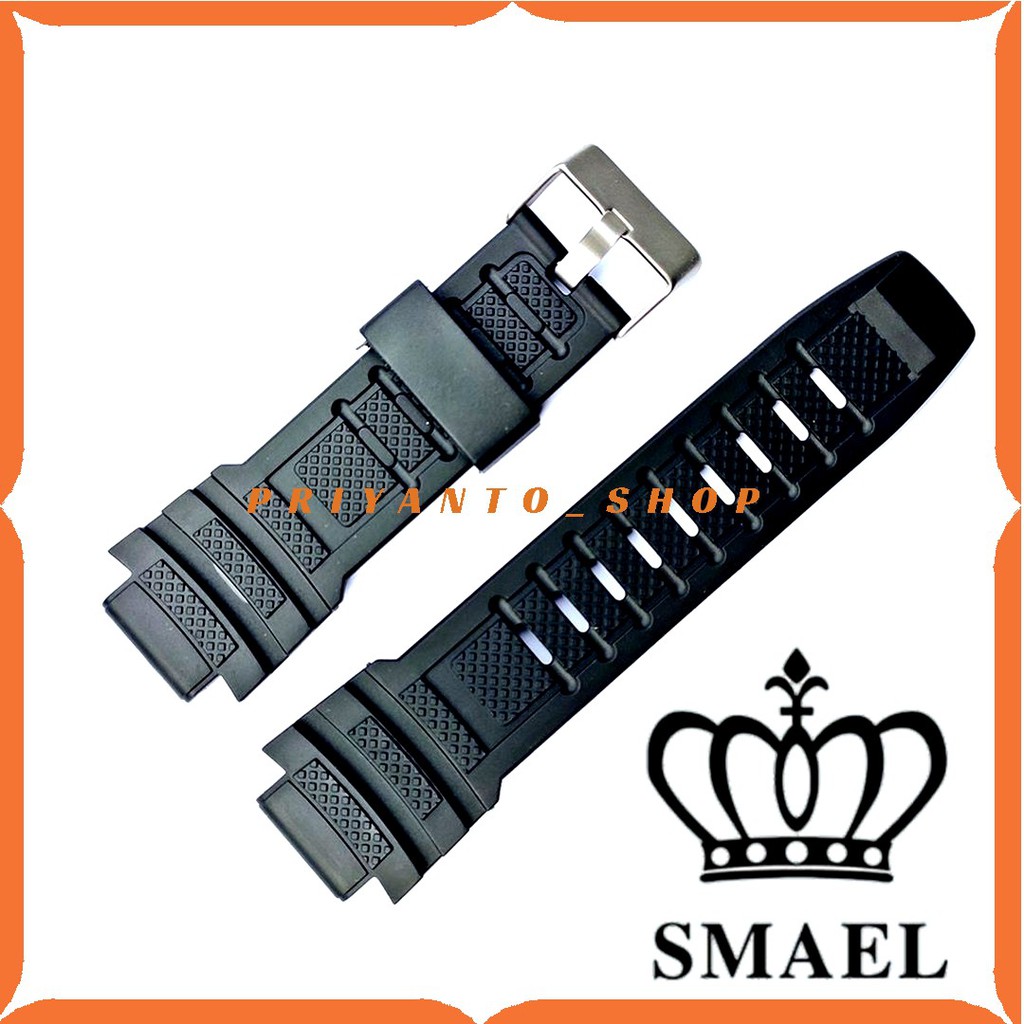 Tali Jam Tangan Smael 1317 SMAEL 1317 Original Oem Rubber