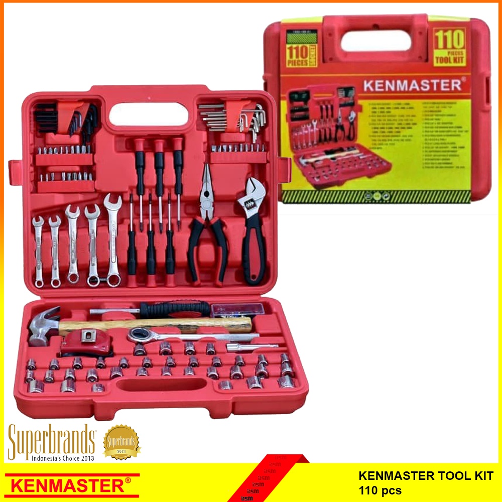 Kenmaster Tool Kit 110pcs