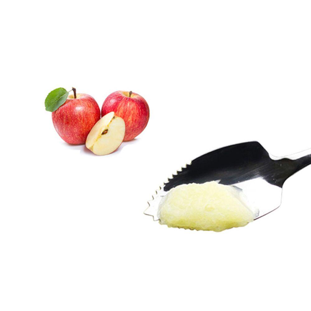 Populer Sendok Serut New Gagang Panjang Scrape Stainless Steel