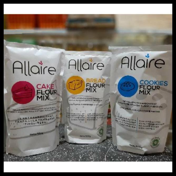 

TERBARUU!! Allaire Tepung Keto Ketobetic DEBM 500 gram Diet Low Carb COD