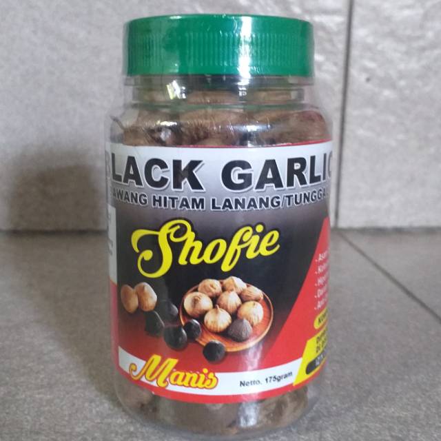 

Black garlic shofie (bawang hitam tunggal /lanang)