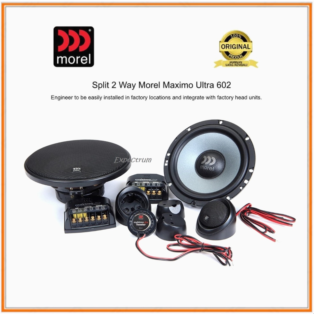 Speaker MOREL MAXIMO ULTRA 602 Split 6.5 inchi 2 Way ORIGINAL