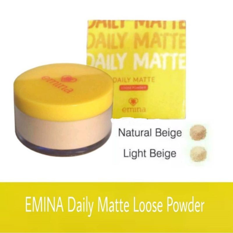 EMINAa DAILY MATTE LOOSE POWDR // BEDAK TABUR EMINAAAA