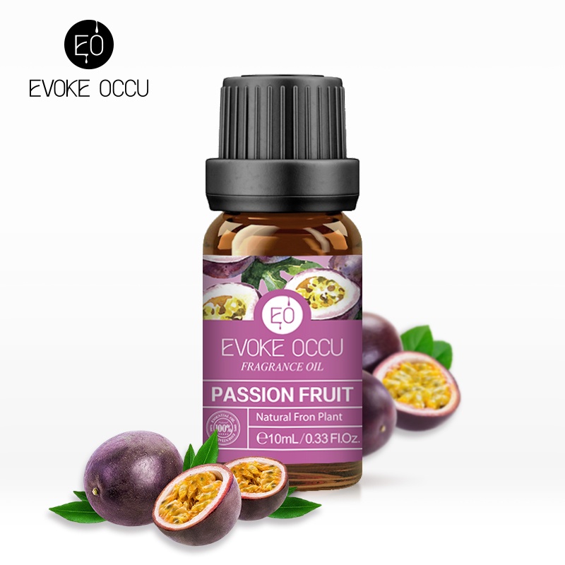 Evoke Occu - Passion Fruit 10ml Fragrance Oil Minyak Aroma Terapi Diffuser Humidifier Natural Relax Fresh Candle Soap Bath Aromatherapy