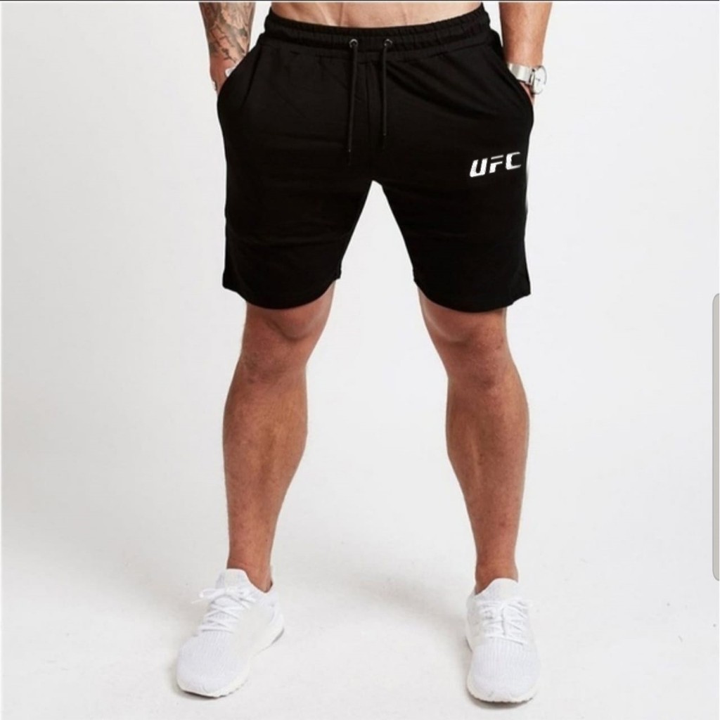 FASHION_COOLS - CELANA JOGGER PENDEK UFC TERBARU-CELPEN SPORT GYM DAN SANTAI TERLARIS