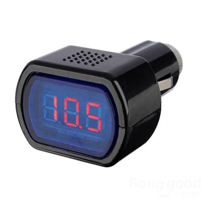 Charger Aki Portable - Aki Mobil - Otomotif Monitor Voltase Baterai Mobil 12V Aki Produk Terbaik