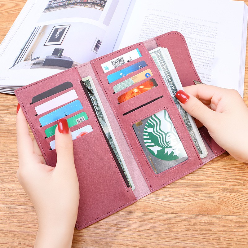 BOS Dompet Wanita Panjang Bentuk Love DWP-004 Impor-6