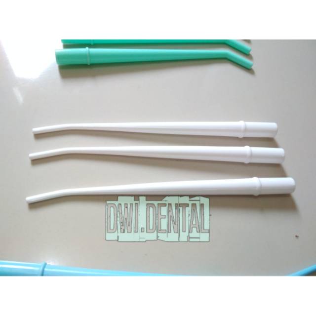 F 1- Dental suction blood ejector tip sedotan darah penyedot air