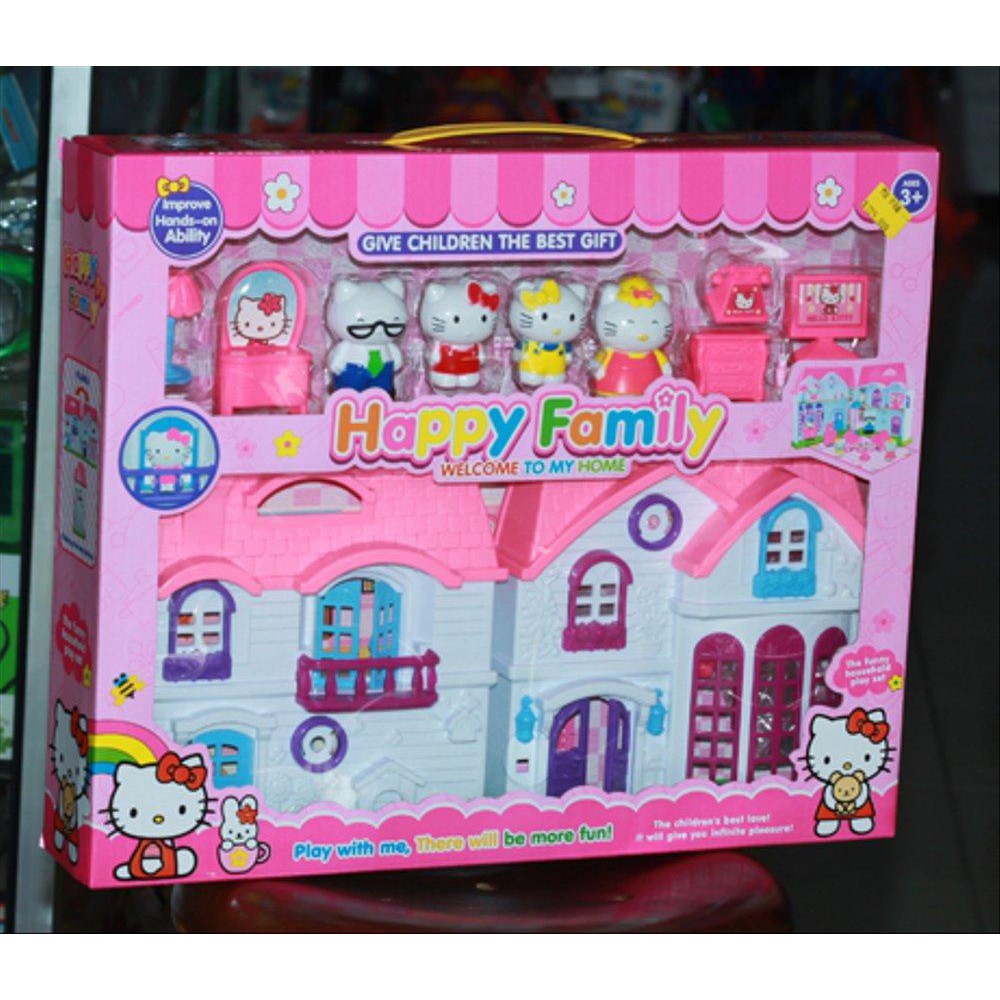 HAPPY FAMILY HOME HELLO KITTY MAINAN RUMAH HELLO KITTY ...