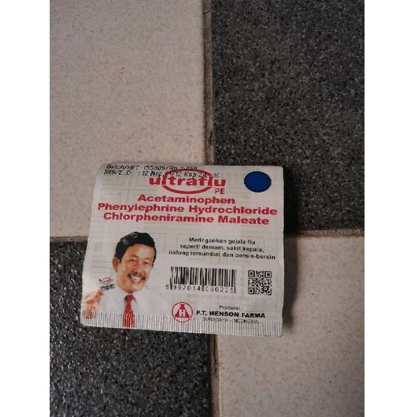 Bodrex Obat sakit Kepala 1 lembar l Obat Obatan Warung