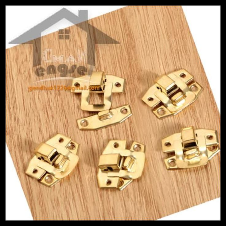 Kunci Pengait box/ kunci kotak souvenir kayu /buckle uk 24x19mm (ecer)