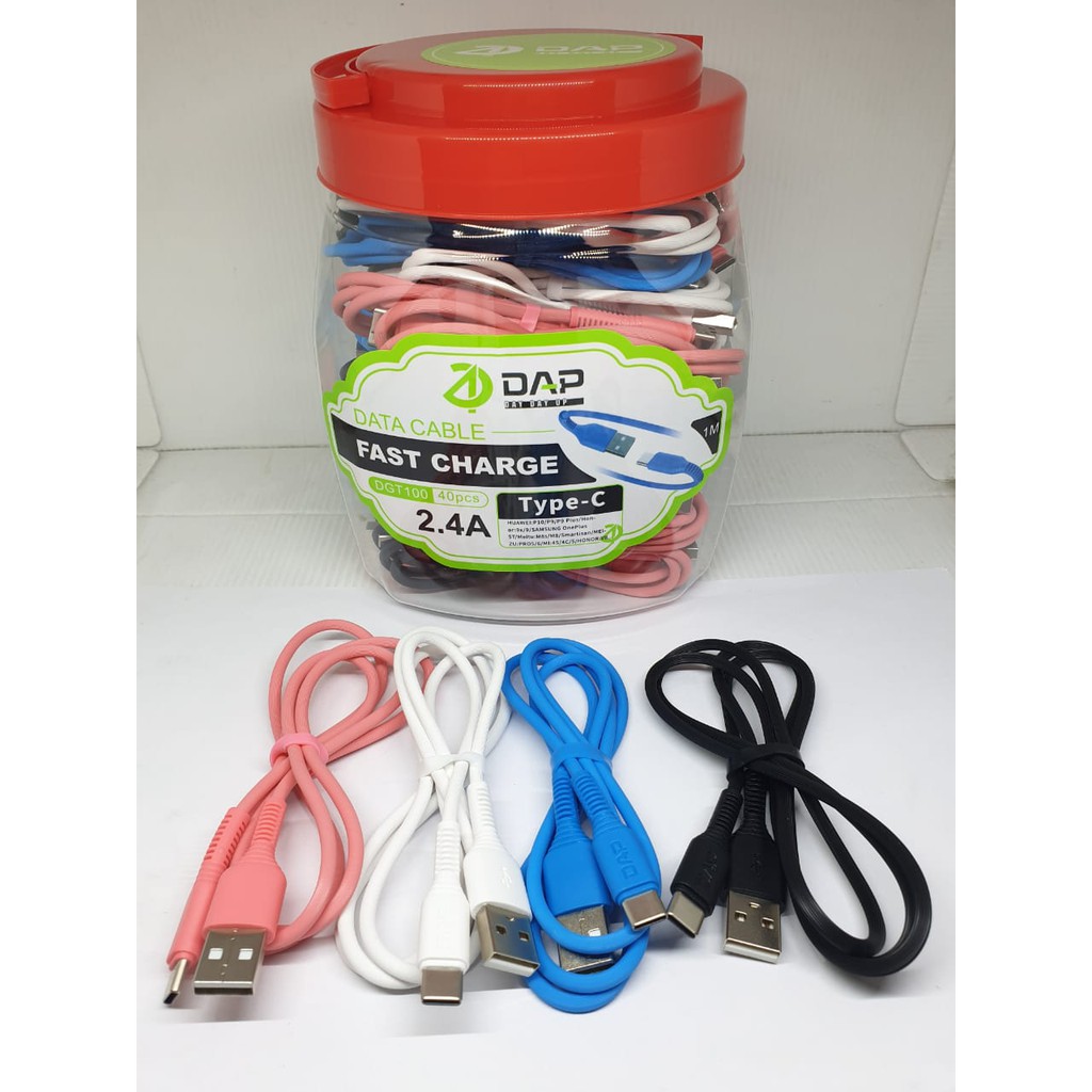 DAP DGT100 Cable Data Type-C Eceran/Perpcs Original DAP