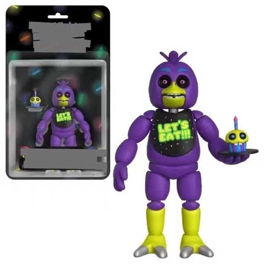 Mainan Action Figure Fnaf FIVE NIGHTS AT FREDDY 's BONNIE FOXY CHICA FREDDY Bahan PVC Untuk Anak