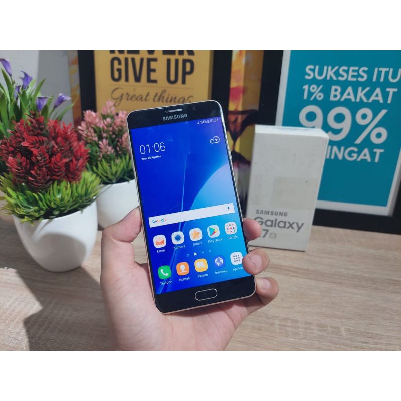 SAMSUNG A7 2016 RAM 3/16GB NFC SEIN WITHBOX