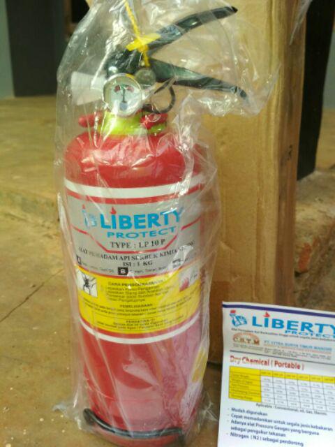 Apar Abc Powder 1kg Liberty | Set Lengkap | Best Seller