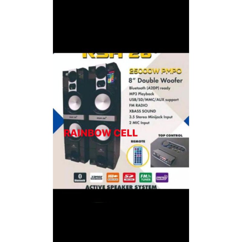 SPEAKER AKTIF ROADMASTER RSA 28+ BLUETOOTH