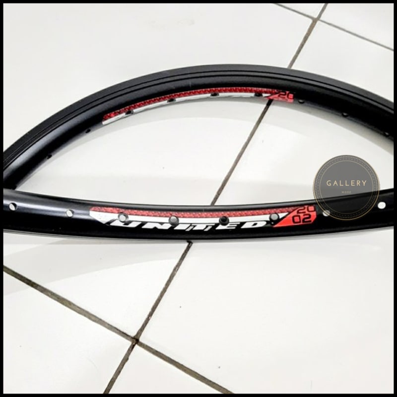 TERMURAH RIMS VELG 20 UNITED 2002 36H BLACK