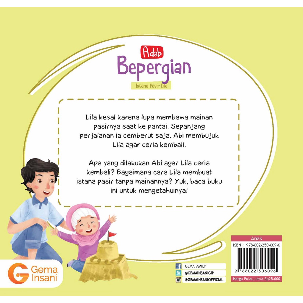 Buku Seri Adab Bepergian - Gema Insani 100% Original