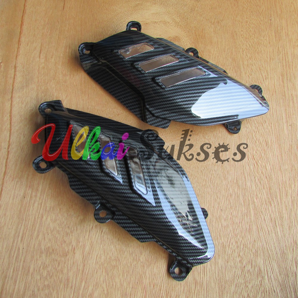 Cover Body Samping Yamaha Nmax l Tutup Body Kanan Kiri Black Carbon Kevlar Printing NEMO 2010 Hight Quality Murah