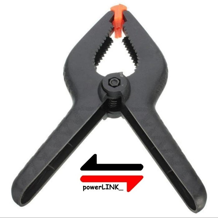 Spring Clamp 2&quot; 3&quot; 4&quot; 6&quot; 9&quot; - Nylon - Alat Penjepit Kayu Besi Catok