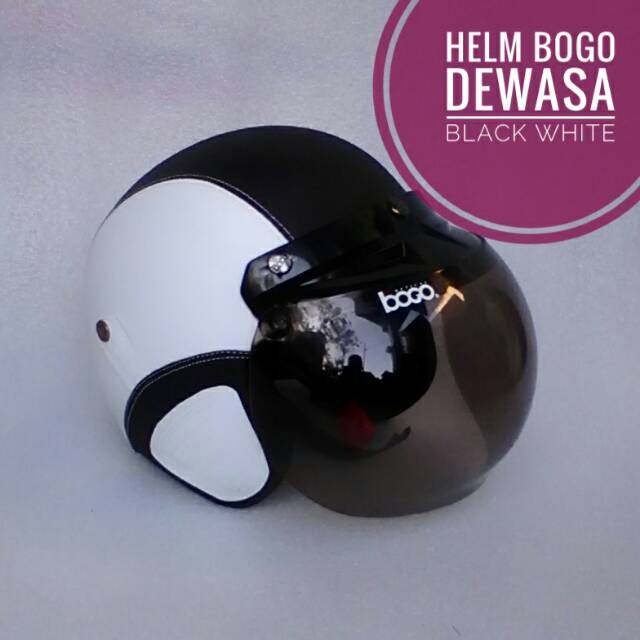 Helm Bogo Kulit Kaca Cembung Sni Malang Surabaya Murah Lucu Unik