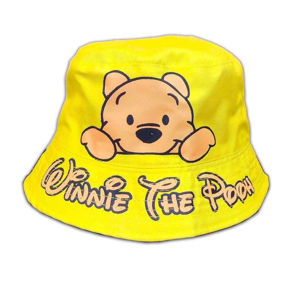 TOPI ANAK PEREMPUAN LAKI LAKI BASEBALL BUCKET HAT ANAK COWOK CEWEK KOREA LUCU 2 3 4 5 6 7 8 9 10 TAHUN FASHION 1 OOTD BUKET ANAK KECIL USIA BALITA AKSESORIS HARIAN SANTAI KADO ANAK COWO CEWE MURAH-winnie the pooh