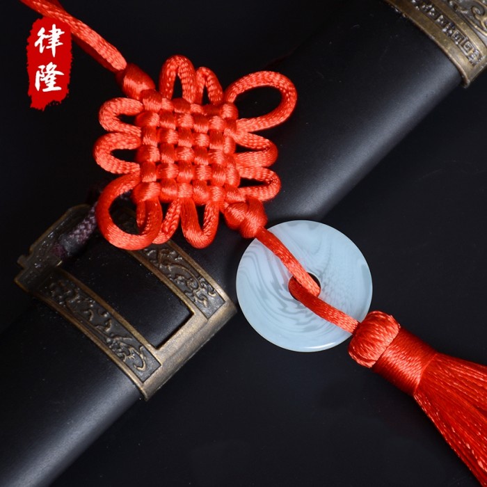 GROSIR Tassel Merah Gantungan GIOK Tali Merah Imlek Murah Hiasan Sincia Tinsel Tali Kepang Harga Grosir Termurah