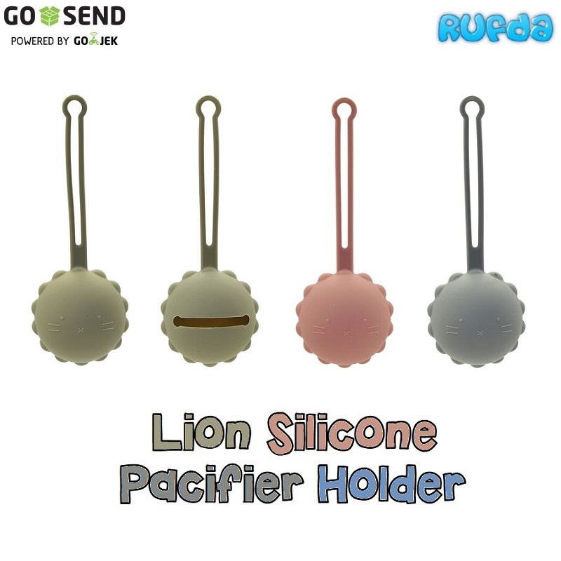 Lion Silicone Pacifier Holder Wadah Empeng Silikon