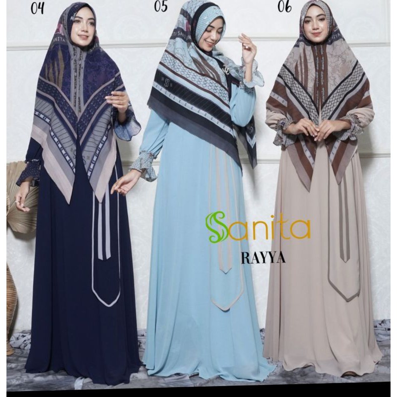 Sanita Set Original Rayya syari terbaru