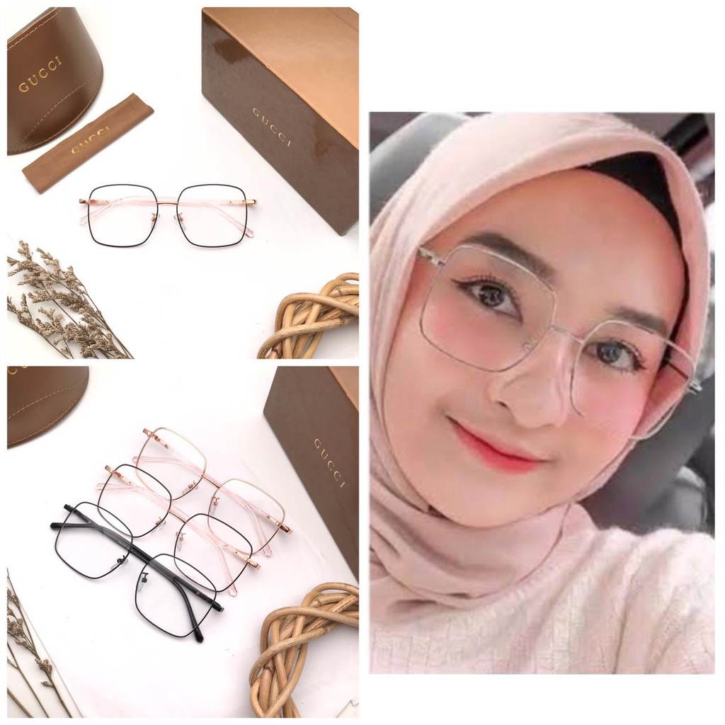 READY STOCK  Frame Kacamata Wanita / Kacamata Frame A7335