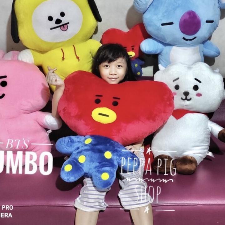 [PRODUK NCALB] Boneka Korea BT5 BT21 Kpop Jumbo Tata| chinmi |chooky | Koya | RJ FKV