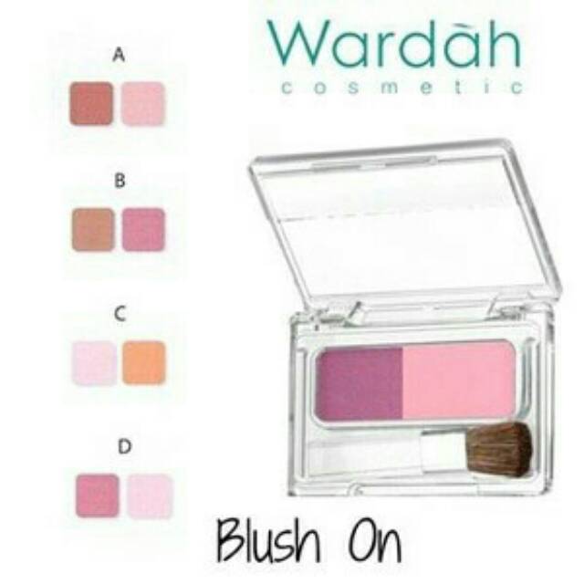 ☃Cutezz_Ching1☃Wardah Blush On 4g - Blush On/Perona Pipi