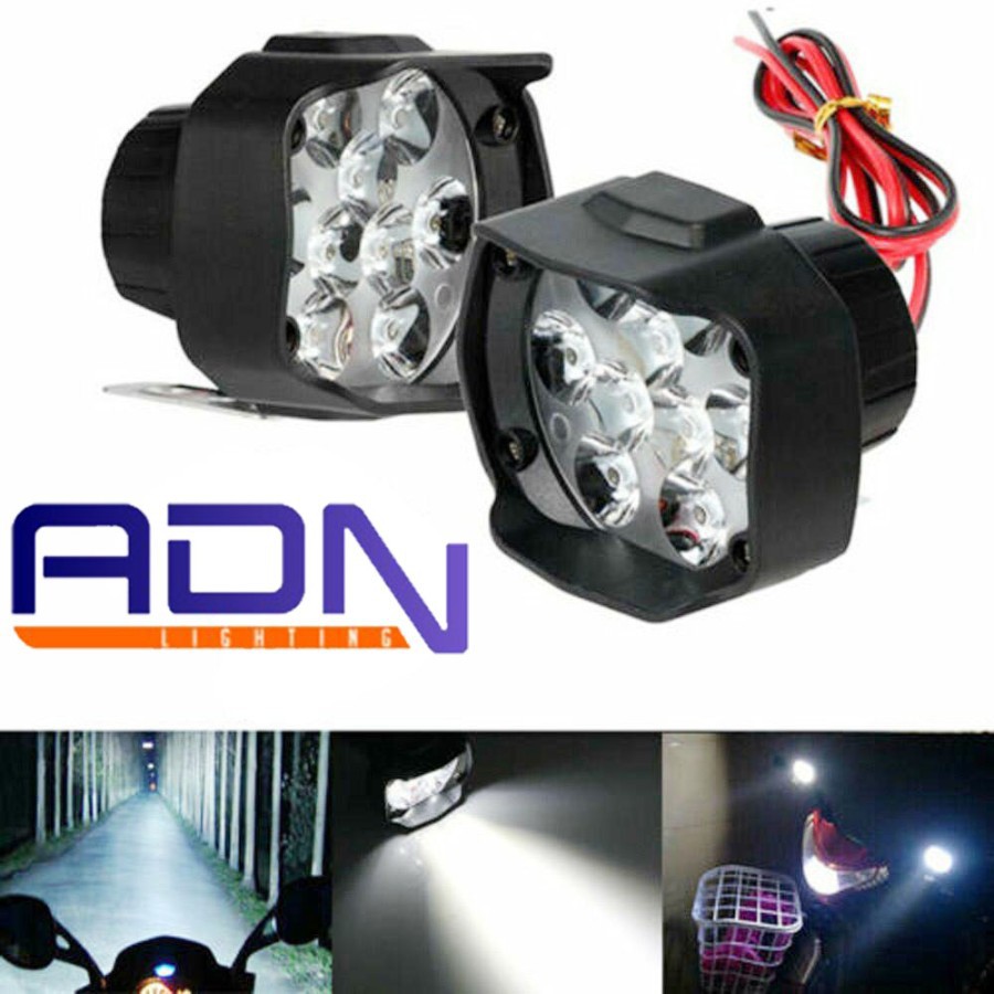 Lampu Tembak Sorot 9 Titik Laser Gun Superbright Motor Mobil ADN MURAH