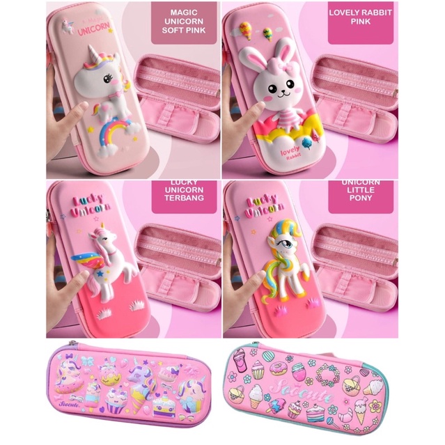 

Blingberry Kotak Pensil 3D