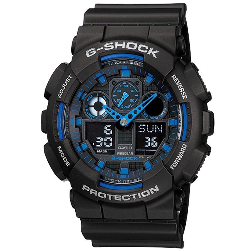 Casio G-Shock GA-100-1A2DR/GA-100-1A2DR/GA-100 Original