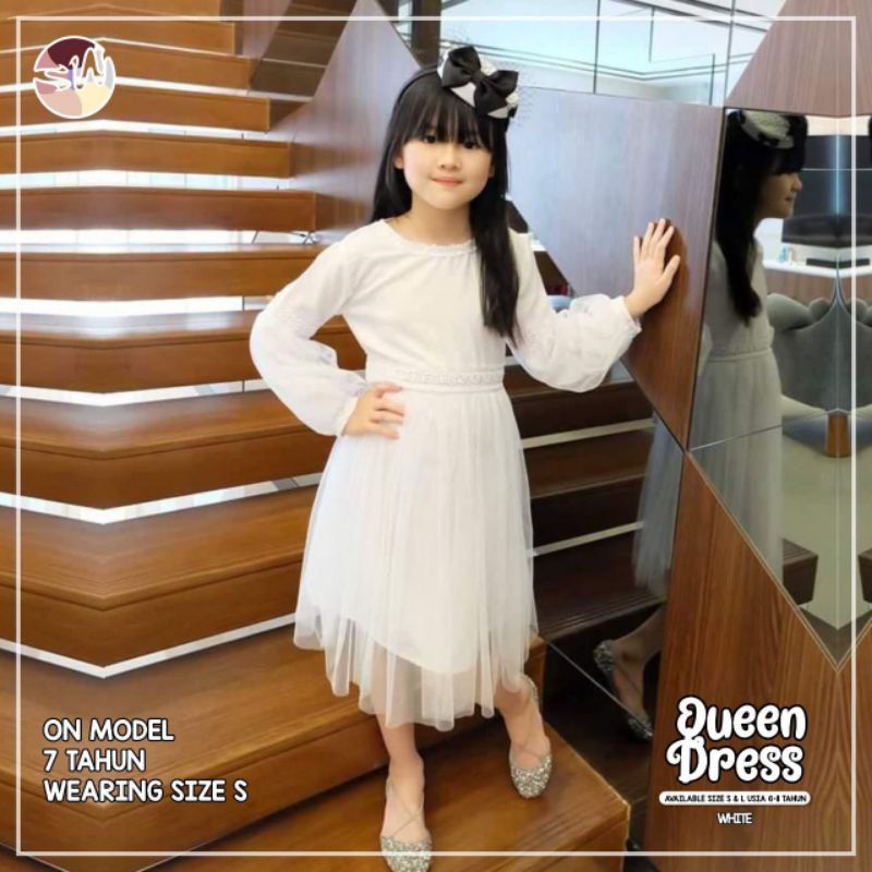 Queen Dress by Sawanni kids Wear / Dress Anak