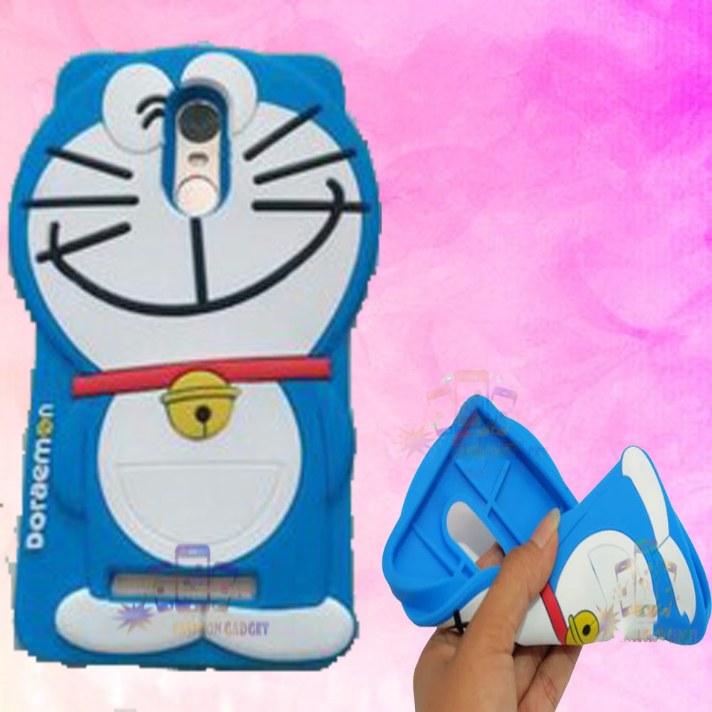 Silikon Doraemon Case Casing Boneka Xiaomi Redmi 5 Plus Softcase Silicon 3D Doraemon Xiaomi Redmi 5+