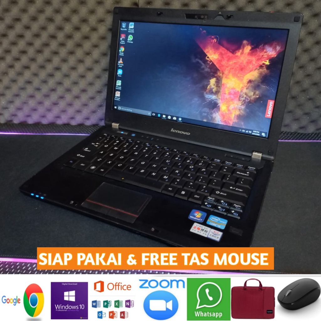 laptop Lenovo k27 intel core i5 Ram 4GB HDD 320GB - windows 10