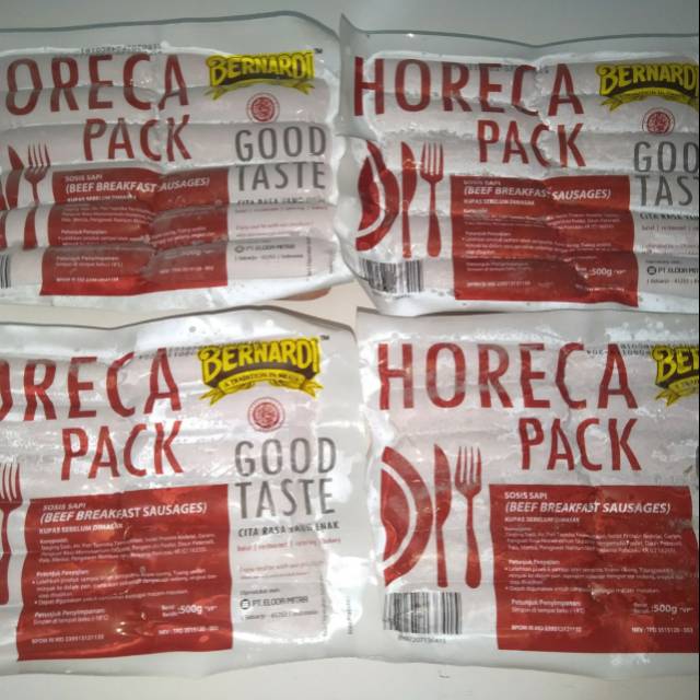 

Sosis horeca bernardi sapi 500gr bandung