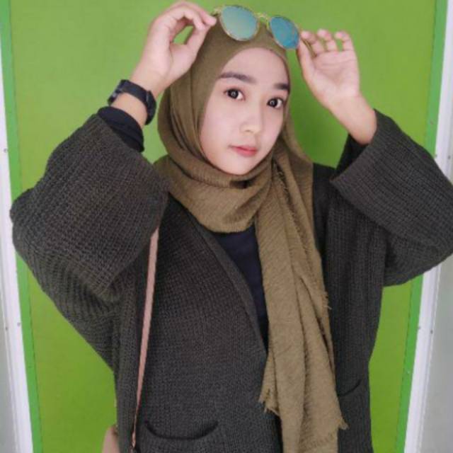 OVERSIZE LAVELLA RAJUT KARDIGAN RAJUT PREMIUM-2