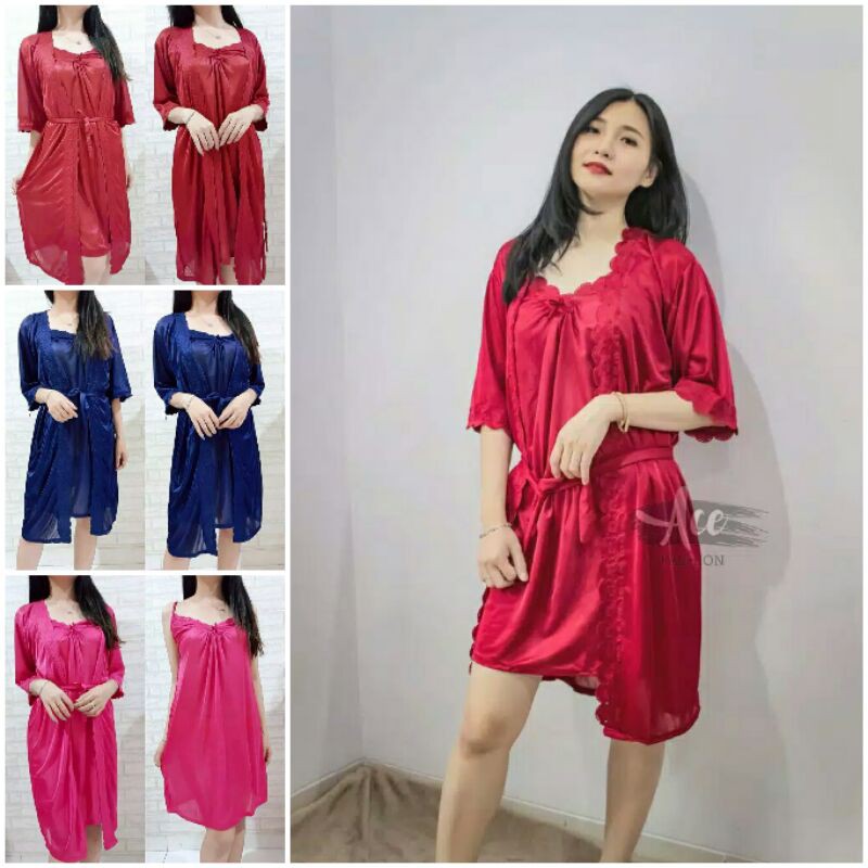 baju tidur kimono baju tidur seksi baju tidur wanita seksi baju tidur promo kimono 2in1 kekinian