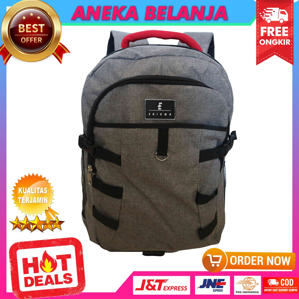 New Arrival Backpack Keren Casual Khusus Cowok Fashionable Trendy Kece Tas Multifungsi Terbaru Murah