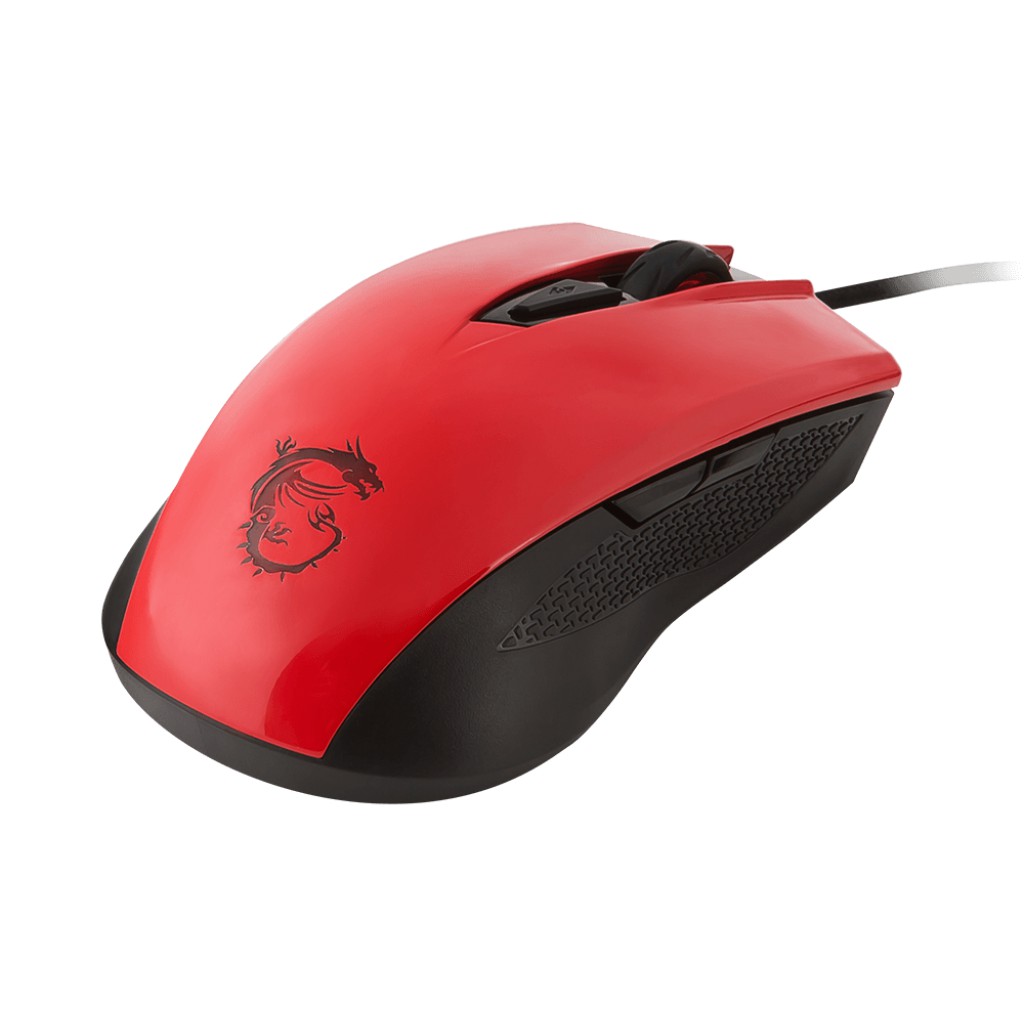 Mouse Gaming MSI Clucth GM40 Red