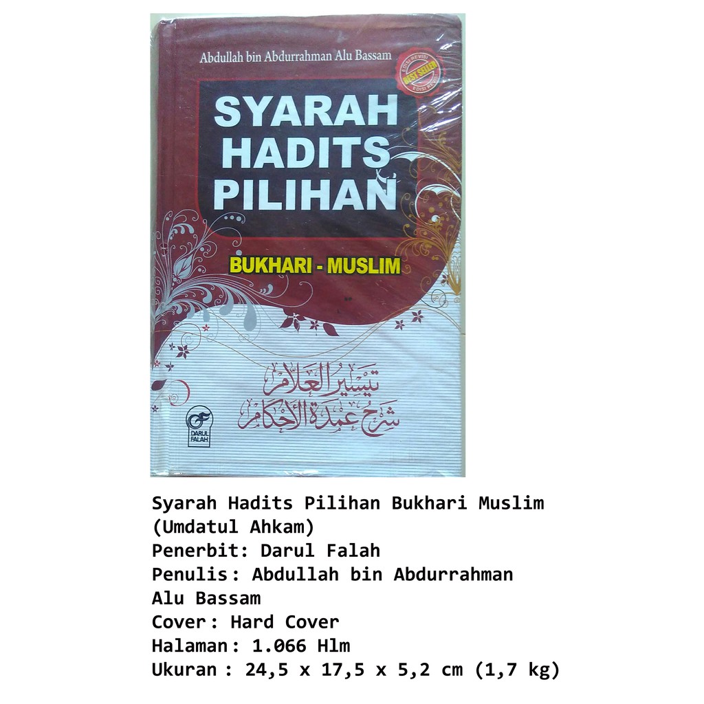 Buku Syarah Hadits Pilihan Bukhari - Muslim