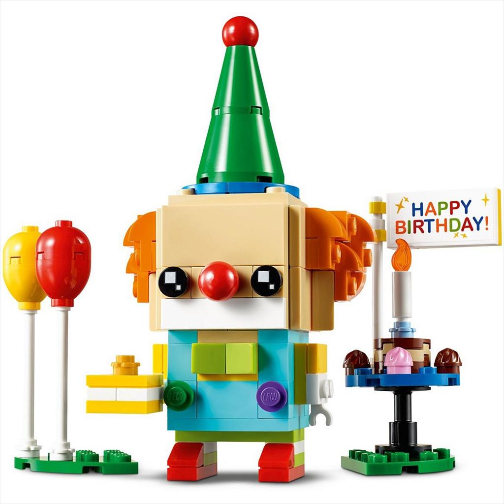 LEGO Brickheadz 40348 Birthday Clown